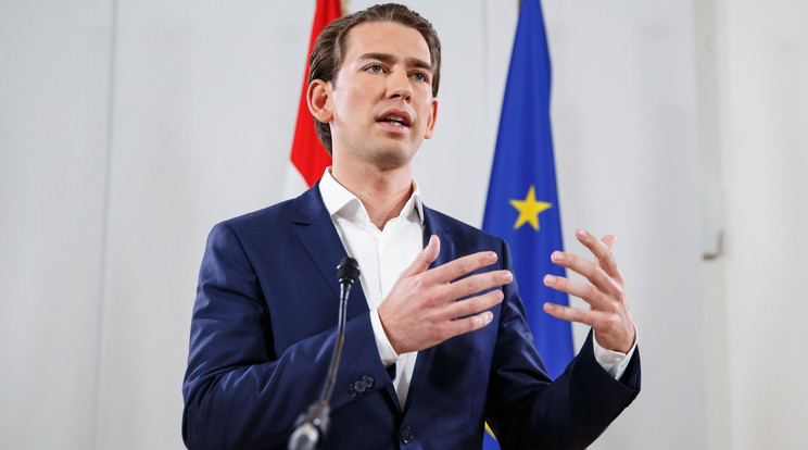 Sebastian Kurz / Fotó: MTI