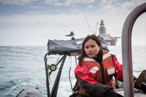 Arctic Sunrise Protests in the Barents Sea