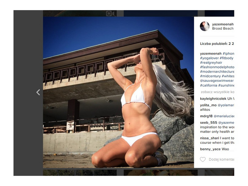 60-letnia modelka podbija Instagram.