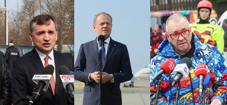 Ziobro przeprasza WOŚP. Nie było 40 mln zł od Tuska