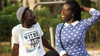 Couple looking at each other while smiling [Image: Kwaku Griffin]