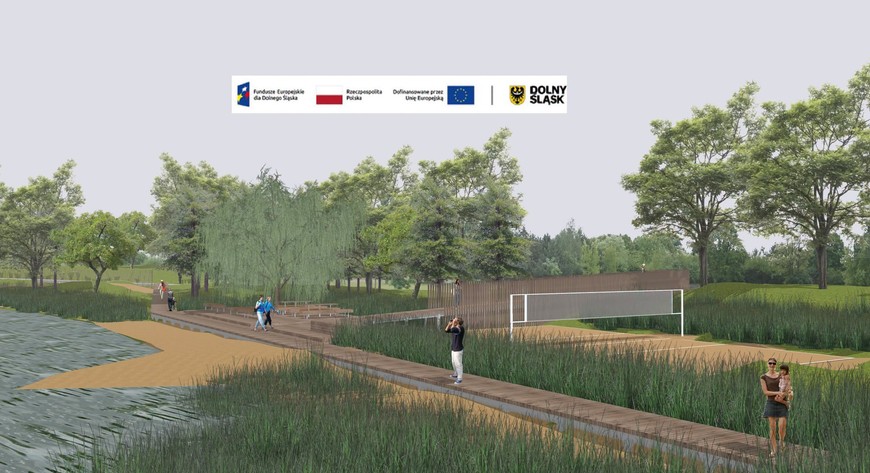 Przy Rumiankowej powstanie m.in. boisko do siatkówki plażowej
