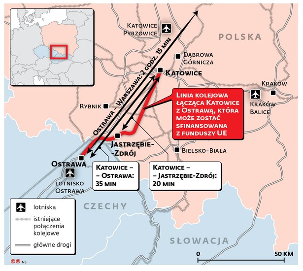 Polsko-czeskie przyspieszenie z unijnych funduszy. Powstanie nowa trasa transgraniczna