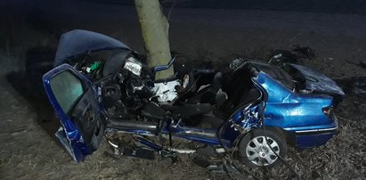 Straszna śmierć na Kaszubach. Auto rozbiło się na drzewie. „Tak jakby chcieli zginąć”