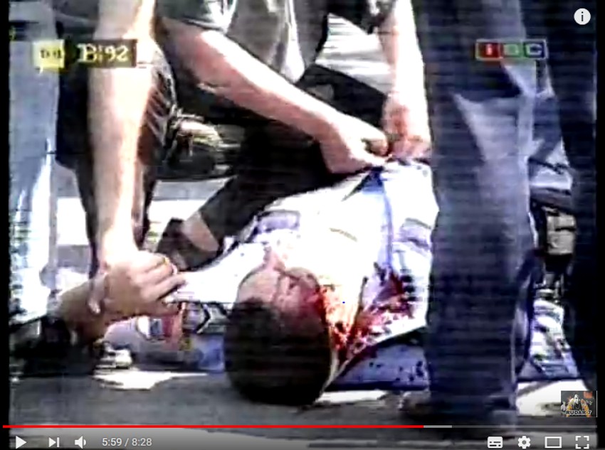 Ovom prilikom povređeno je dosta policajaca