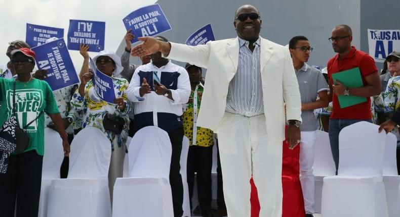 Ali Bongo took over from his father Omar Bongo, who ruled Gabon for 41 years until his death in 2009