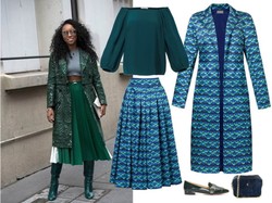 Potraktuj zimę kolorem: płaszcze i kurtki, które znokautują sezonową szarość. STYLIZACJE