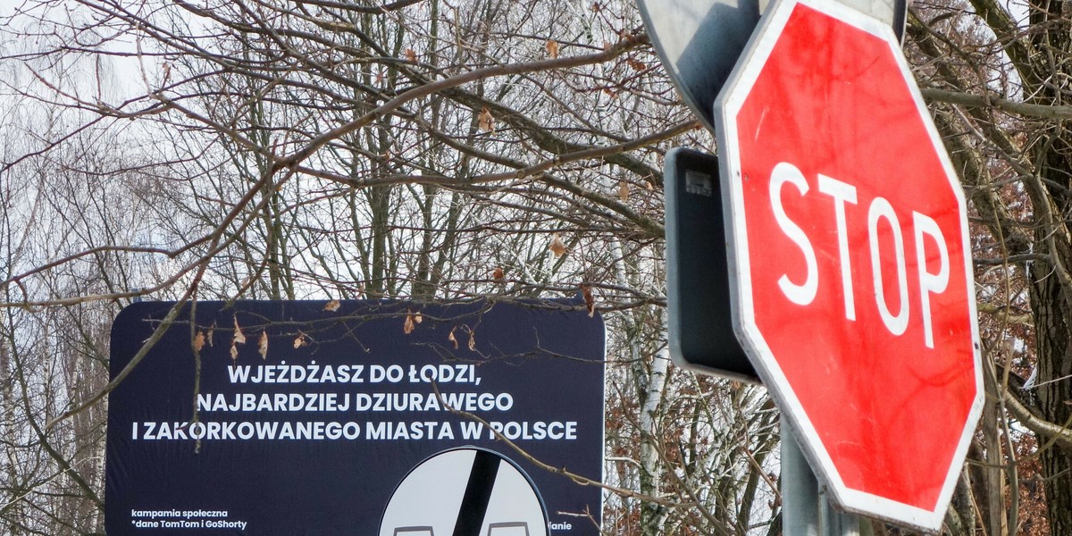 Łódź przoduje jeśli chodzi o liczbę wypadków drogowych.