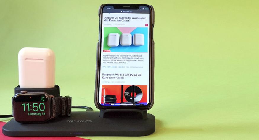 Ladedocks für iPhone, Apple Watch und Airpods | TechStage