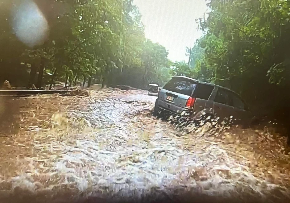 Bujična poplava u okrugu Baks u Pensilvaniji