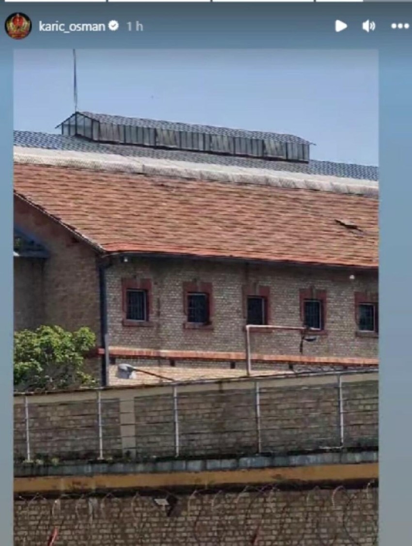 Osman Karić posetio sina u zatvoru