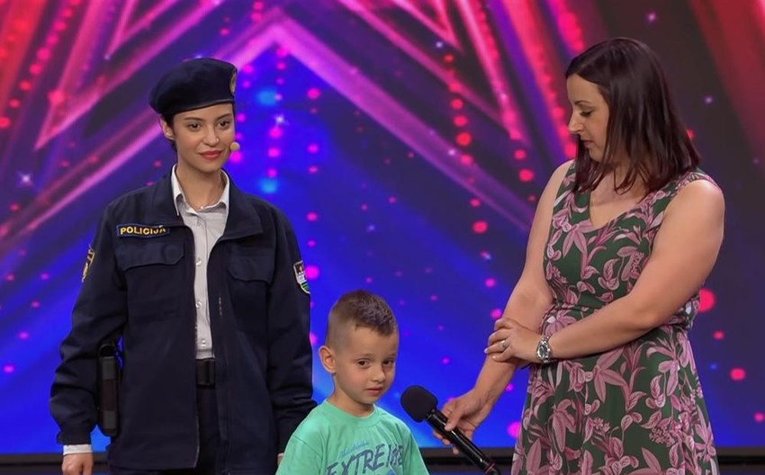 Tijana Pečenčić na sceni