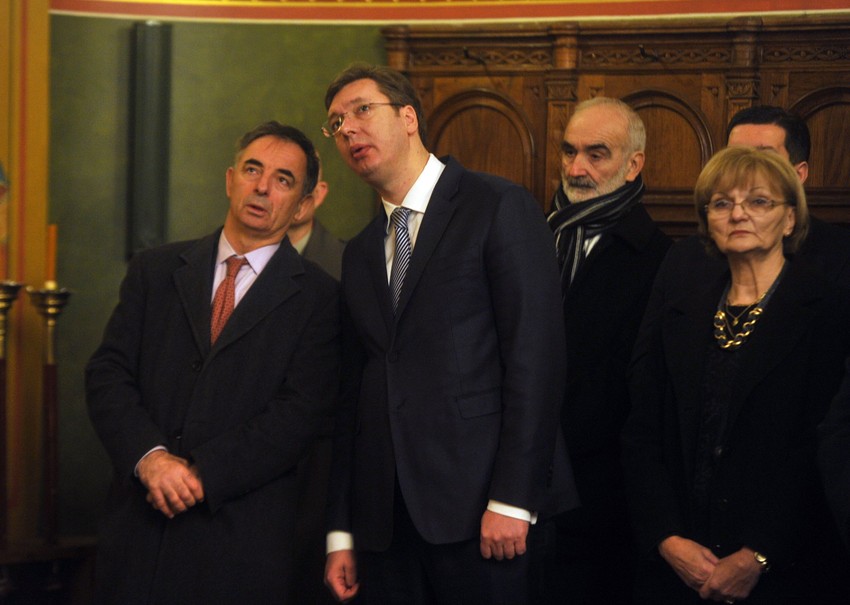 Milorad Pupovac i Aleksandar Vučić prilkom ranijih susreta