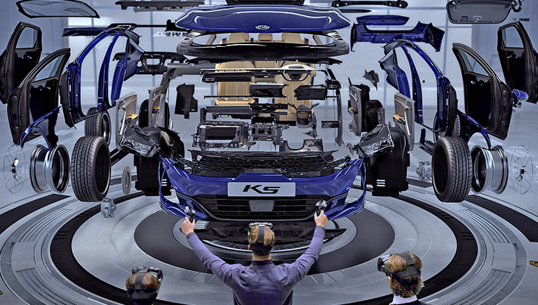 Kia K5 to pierwsze auto zaprojektowane wirtualnie
