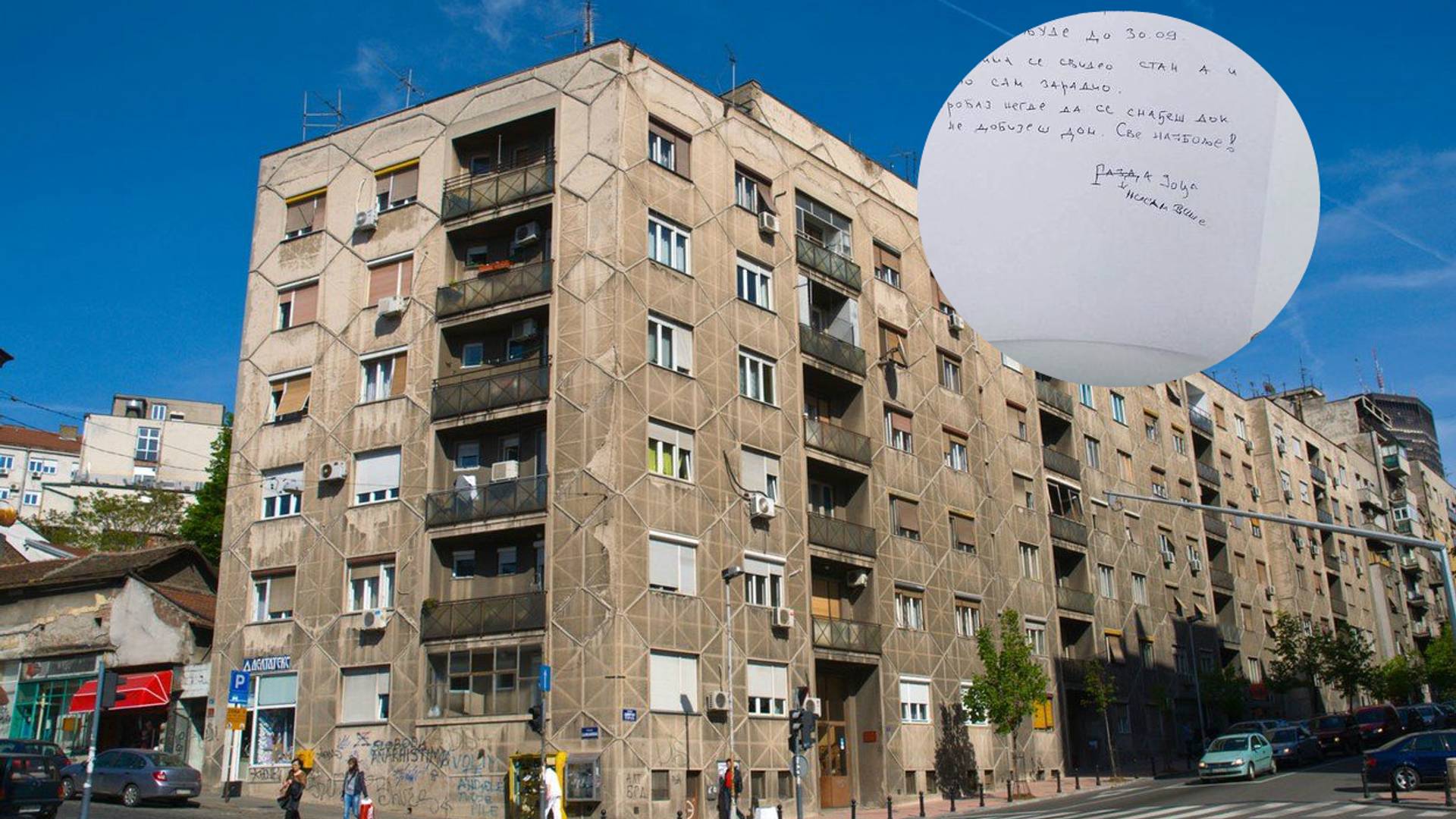 Vlasnik stana izbacio studenta porukom na frižideru