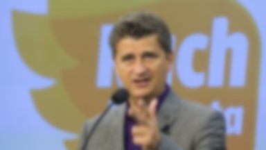 Politycy składają życzenia. Palikot medytuje