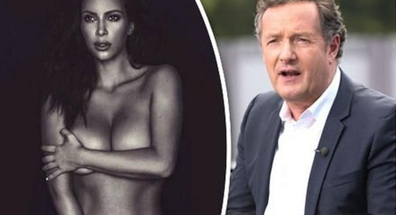 Kim Kardashian, Piers Morgan fued