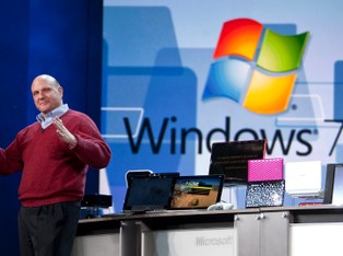 Microsoft zwiększa zyski dzięki Windows 7