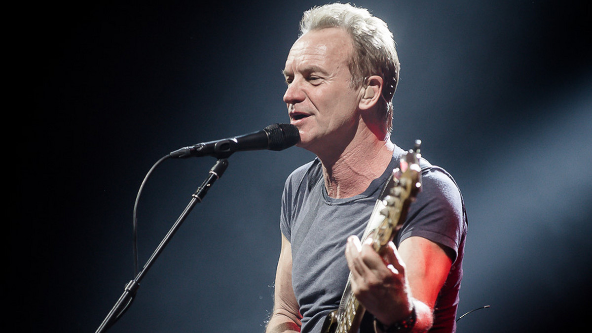 Sting na koncercie w Warszawie