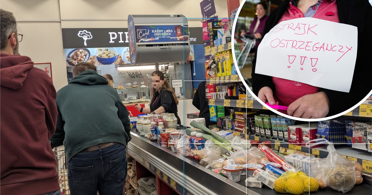 Strajk kasjerów w znanym markecie. Jest data. "Nie walczymy o luksusy"