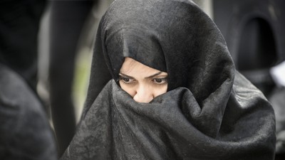 burka, kobieta w burce, islam, dżihad