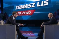 screen Tomasz Lis na żywo