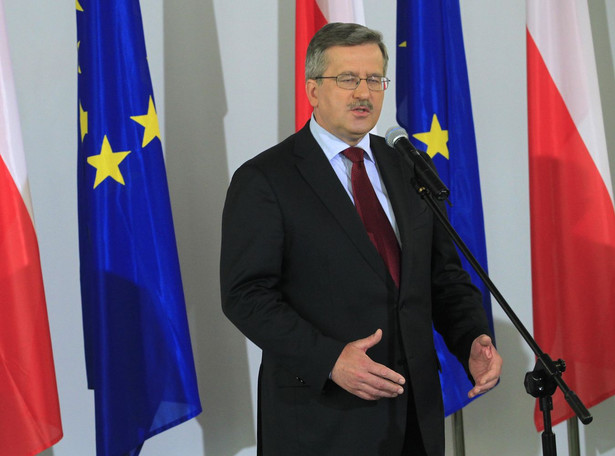 Komorowski: Odmowa Kaczyńskiego udziału w RBN dziwi i smuci