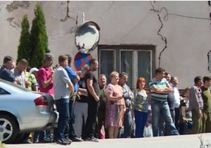 Cajnice protest radnika Sumskog gazdinstva Vucevica