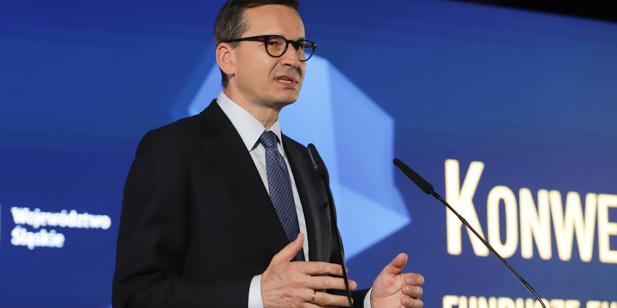 Premier Mateusz Morawiecki.