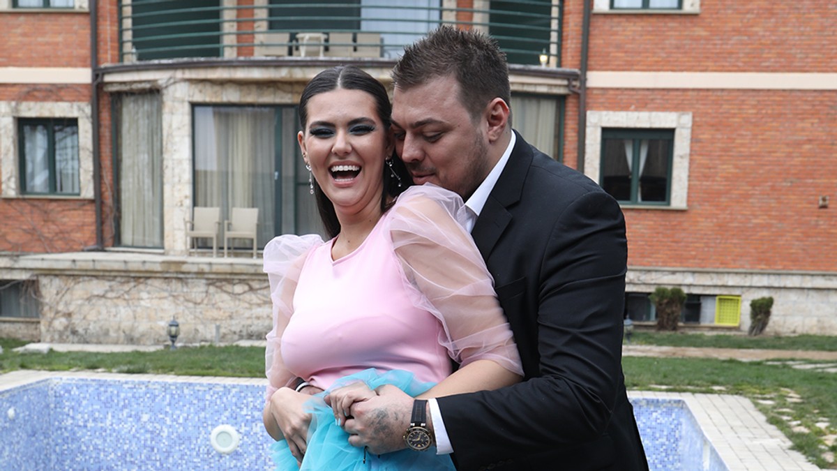 Sloba Vasić sa ženom