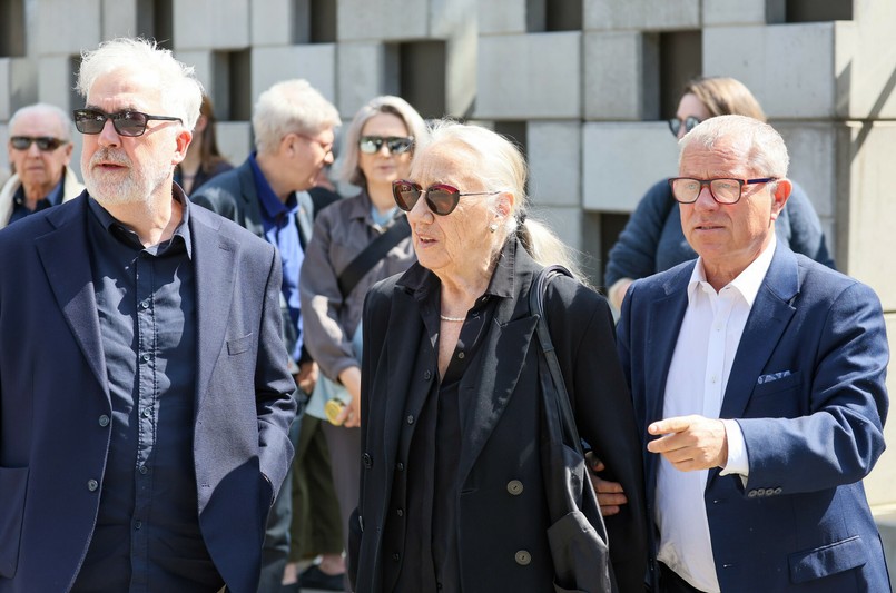 Pogrzeb Jadwigi Jankowskiej-Cieślak. Pożegnała ją m.in. Maja Komorowska