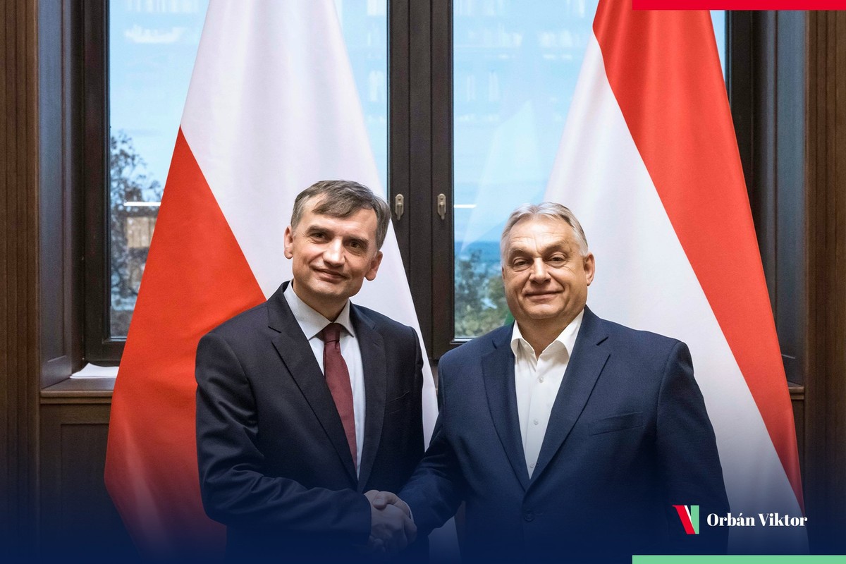 Ziobro i Orban w Budapeszcie