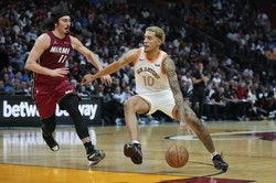 Liga NBA. Sochan zdobył 6 punktów i zjadł kibicowi popcorn [WIDEO]