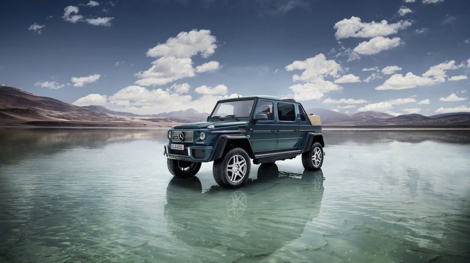 Najnowszy Maybach to model G650 Landaulet.