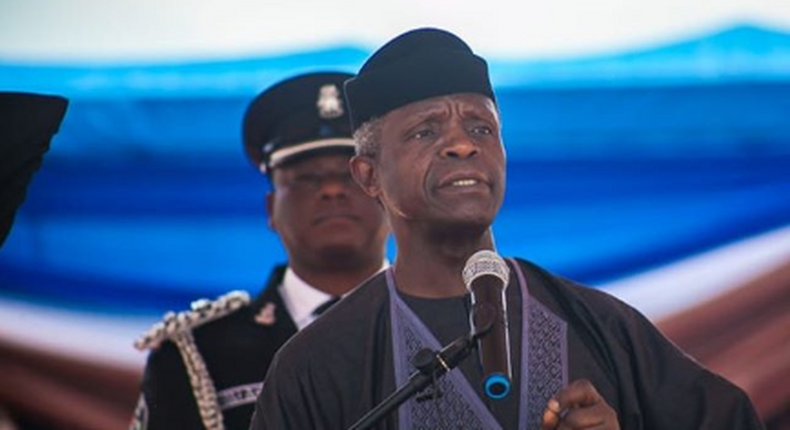 Vice President Prof. Yemi  Osinbajo advocates export of agriculture produce to improve living standard.  (Pulse)