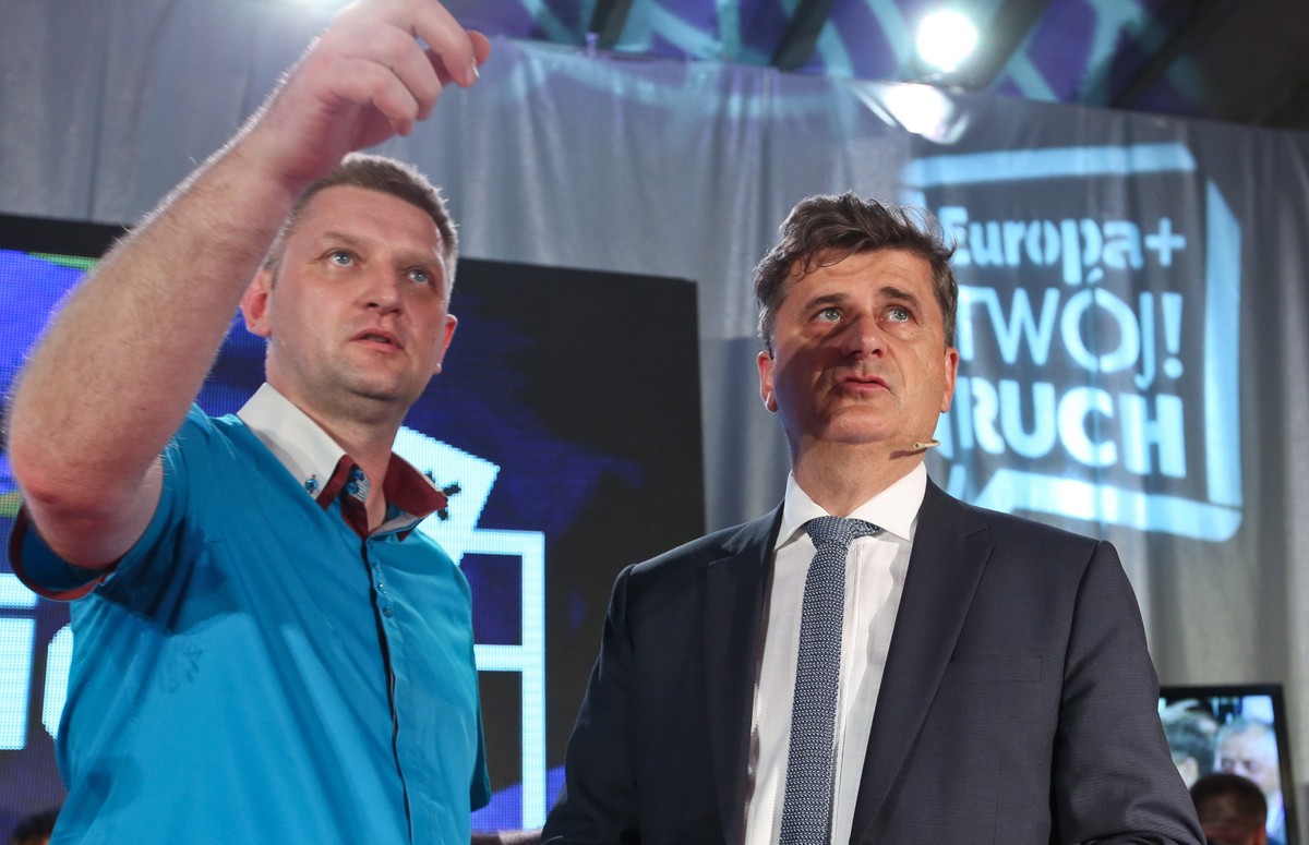 Andrzej Rozenek i Janusz Palikot