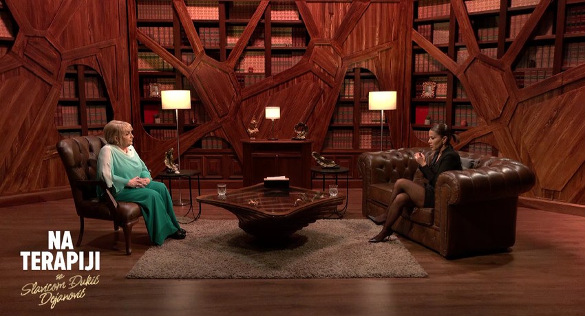 Mina Kostić, emisija "Na terapiji sa Slavicom Đukić Dejanović"