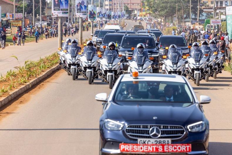 President William Ruto leads 61st Madaraka Day celebrations at the Masinde Muliro Stadium on June 1, 2024