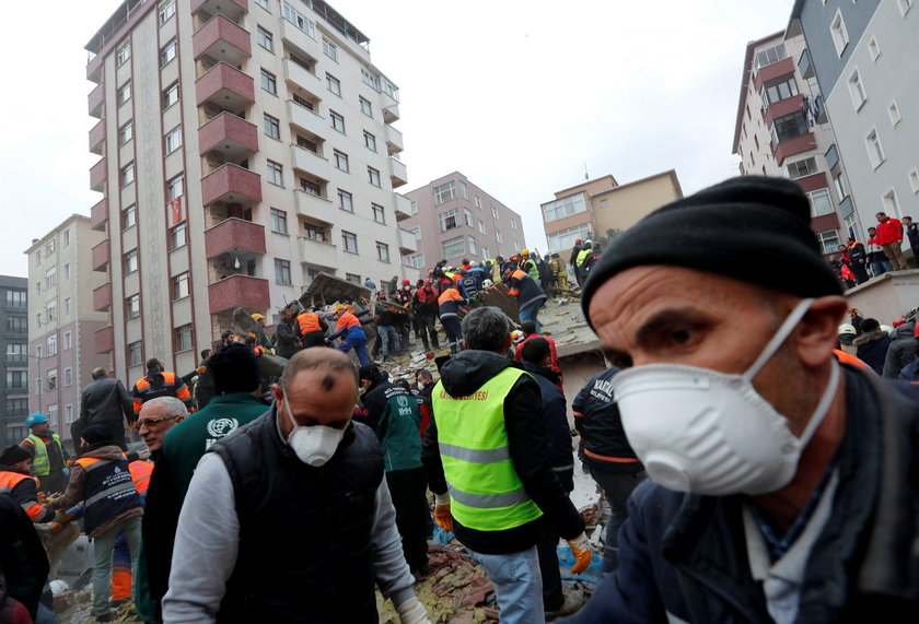 Eksplozja i zawalenie budynku