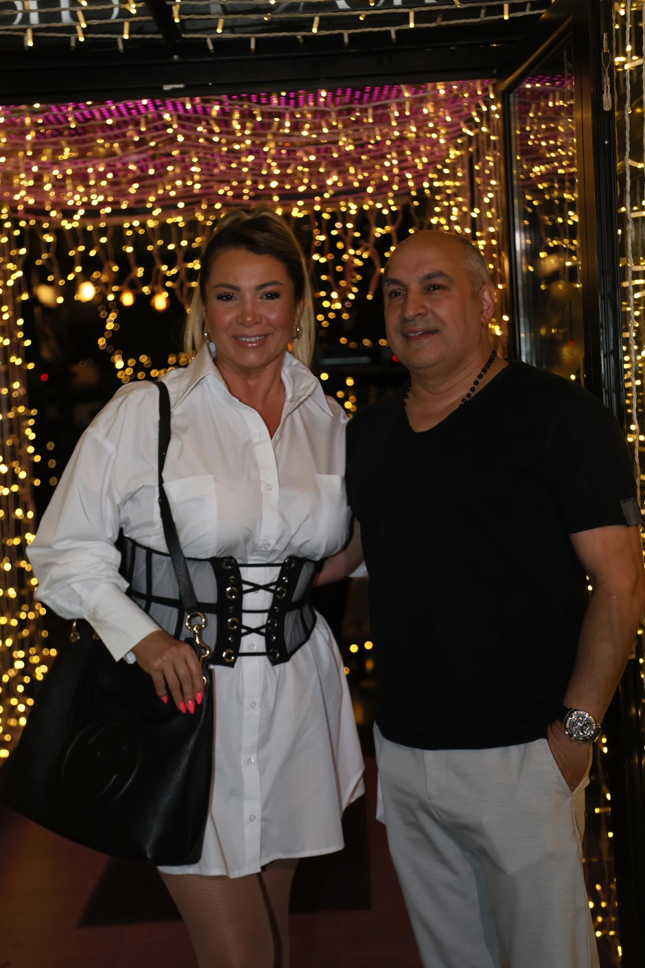 Olja Karleuša sa mužem