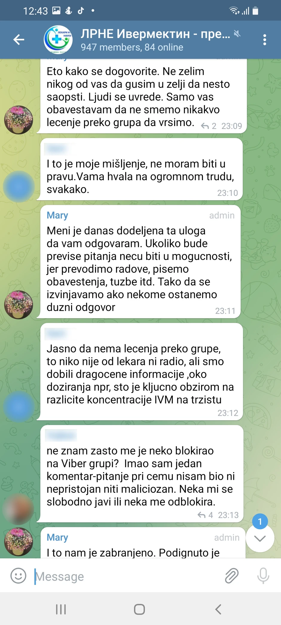 Telegram grupa 
