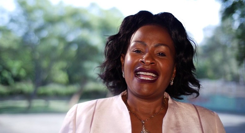 Machakos gubernatorial aspirant Wavinya Ndeti.