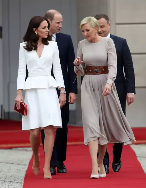 Agata Duda i Kate Middleton, 2017 / Chris Jackson / Getty images