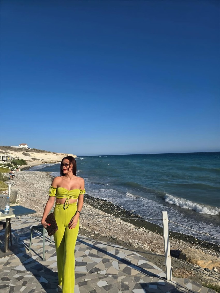 Nikolina Kovačević uživa na Kipru