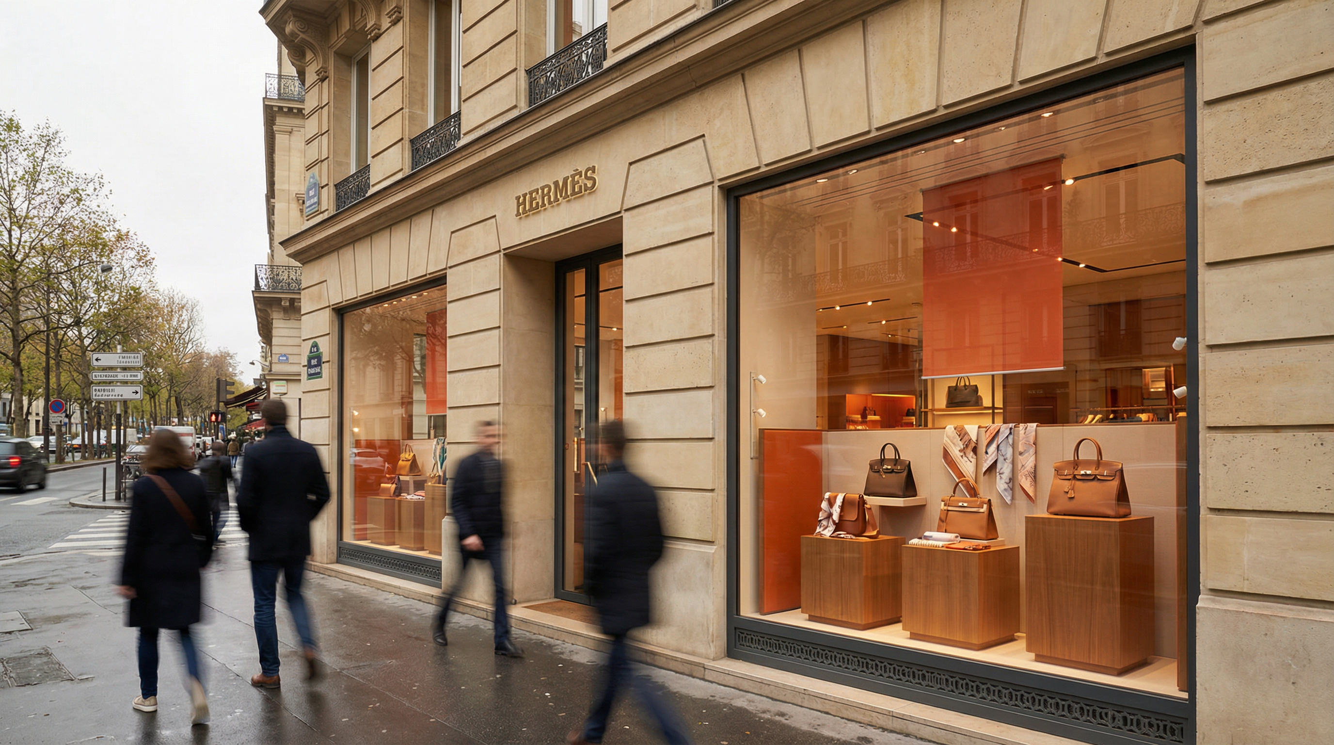330 millions d'euros de surtaxe font chuter le bénéfice net d'Hermès de 1,72%