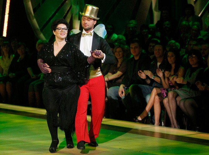 Dorota 'Superniania' Zawadzka z partnerem Cezarym Olszewskim