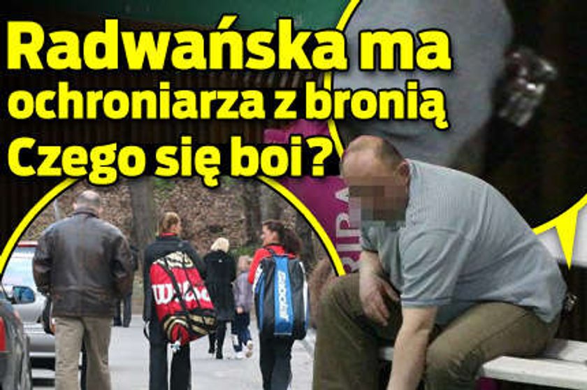 Radwańska ma ochroniarza z bronią. Czego się boi?