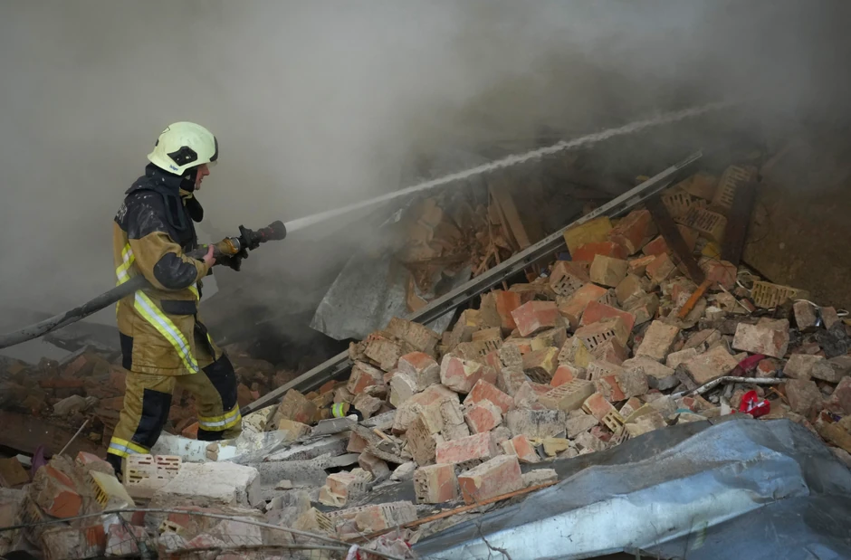 Napad dronovima na Kijev, Ukrajina