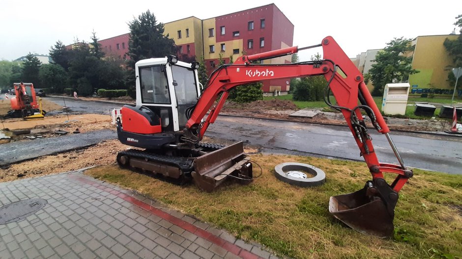 Remont ul. Kazimierza Wielkiego w Pszczynie - 05.07.2022 - autor: Arkadiusz Gardiasz - radny Rady Miejskiej w Pszczynie