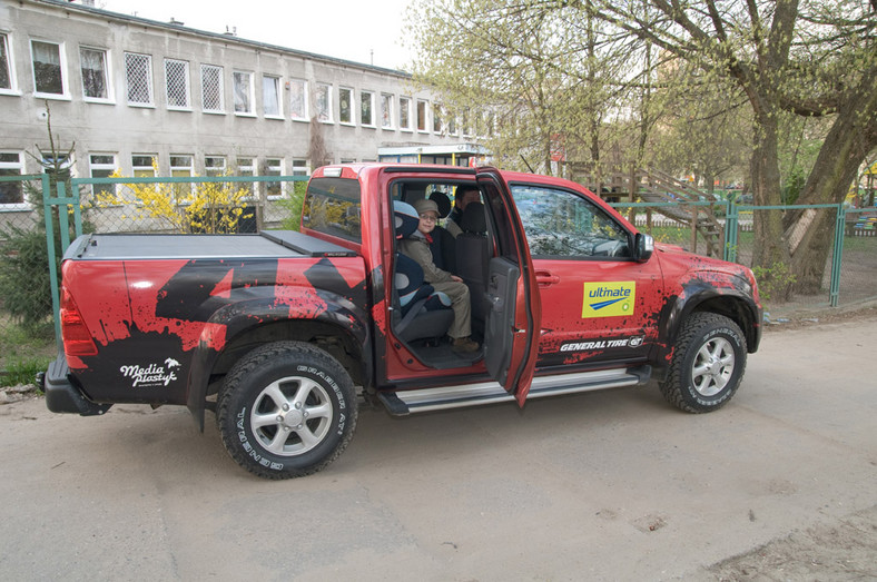 Isuzu D-Max: jazda na maxa